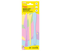Coltelli da modellare pastello JOVI - 3 pz