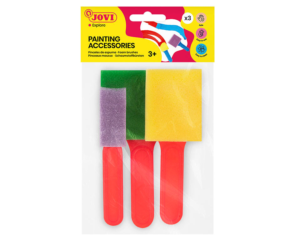 Pennelli in spugna grandi JOVI - 3 pz