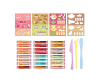 JOVI Play&Fun Kawaii plastilina naturale in valigetta – set con accessori