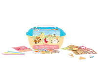 JOVI Play&Fun Kawaii plastilina naturale in valigetta – set con accessori