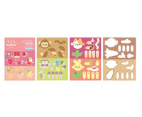 JOVI Play&Fun Kawaii plastilina naturale in valigetta – set con accessori