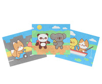JOVI Play&Fun Kawaii kit per pittura con la sabbia – 12 pz