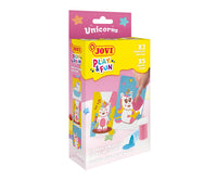 JOVI Play&Fun mini set creativo di pittura con la sabbia – 9 pezzi – Unicorni