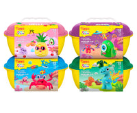 JOVI Play&Fun plastilina naturale in valigetta Aliens - 50 pz