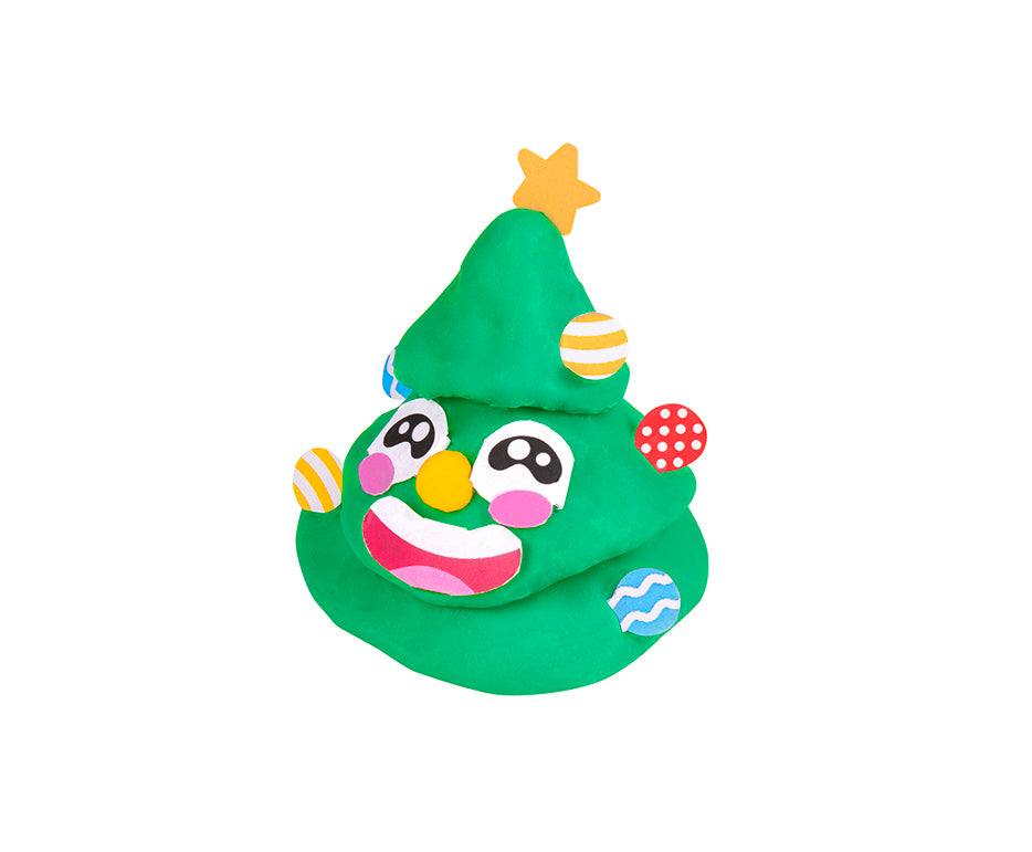 JOVI Play&Fun plastilina naturale in valigetta Christmas Adventure