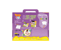 JOVI Play&Fun set di pittura con sabbia Monsters 12 pz