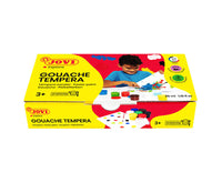 Colori a tempera JOVI Premium 7 x 35 ml con pennello