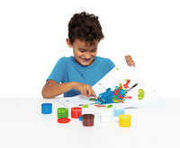 Colori a tempera JOVI Premium 7 x 35 ml con pennello