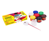 Colori a tempera JOVI Premium 7 x 35 ml con pennello