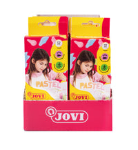 Colori a tempera pastello JOVI Premium 6 x 15 ml con pennello