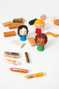 JOVI plastilina vegetale tonalità della pelle 6 x 15 g