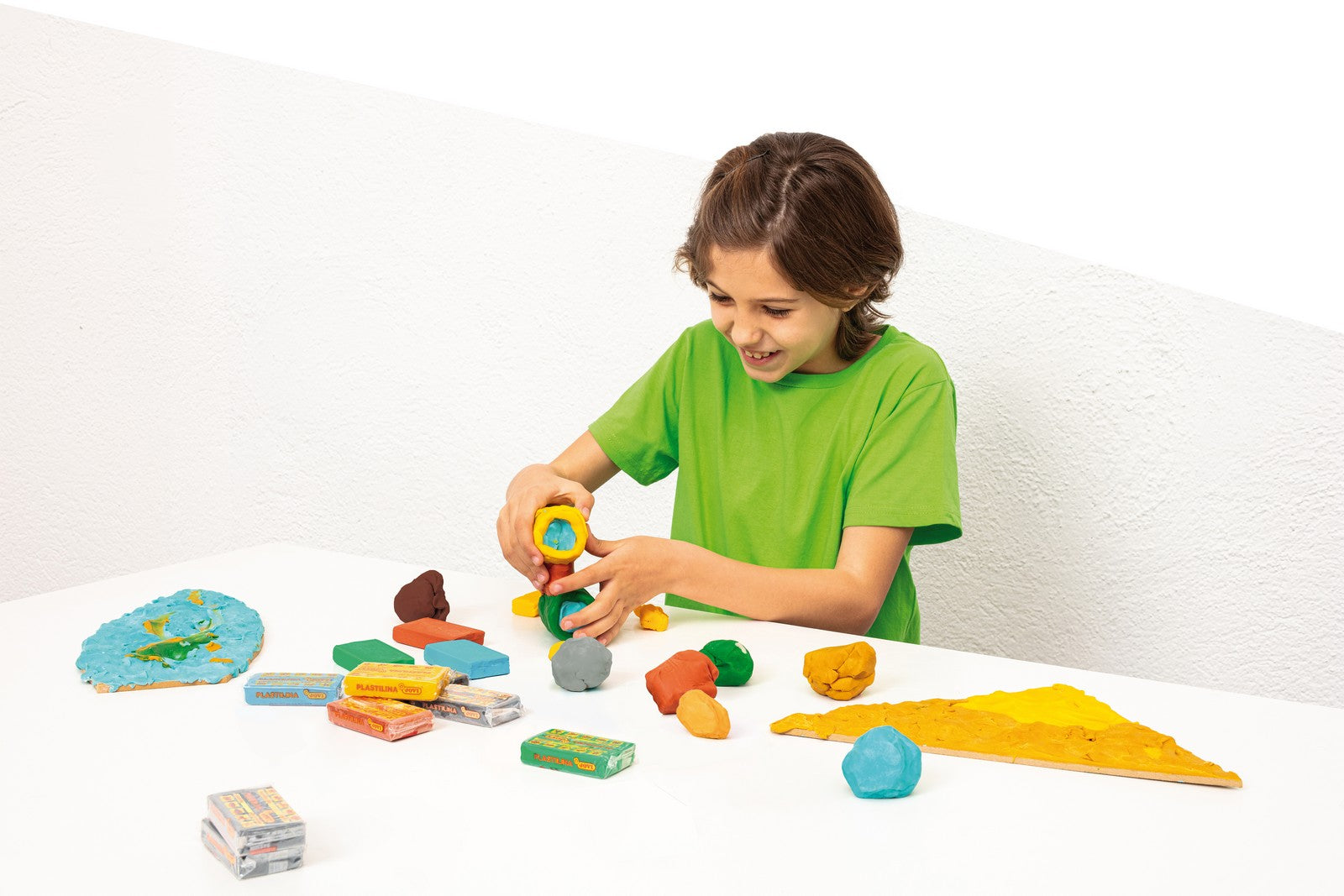 JOVI plastilina naturale tonalità della natura 18 x 50 g