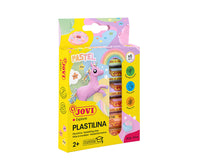 JOVI plastilina naturale in colori pastello 6 x 15 g
