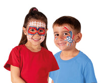 JOVI set di colori per il viso in stick 3 x 5,6 g - bianco, rosso e blu