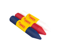 JOVI set di colori per il viso in stick 3 x 5,6 g - bianco, rosso e blu