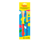 JOVI set di pennelli scolastici tondi 2 pz