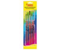 JOVI set di pennelli tondi per la scuola 5 pz