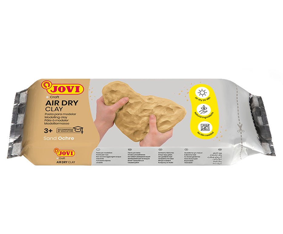 Pasta modellabile autoindurente JOVI 1000 g ocra