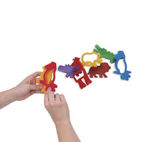 JOVI Set di fustelle animali della giungla 6 pz.