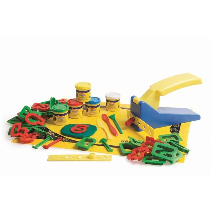 JOVI set di plastilina e strumenti in valigetta Alphabet