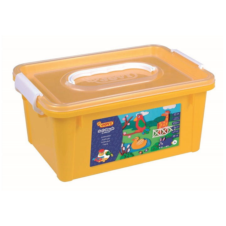 JOVI set di plastilina e strumenti in valigetta Animali