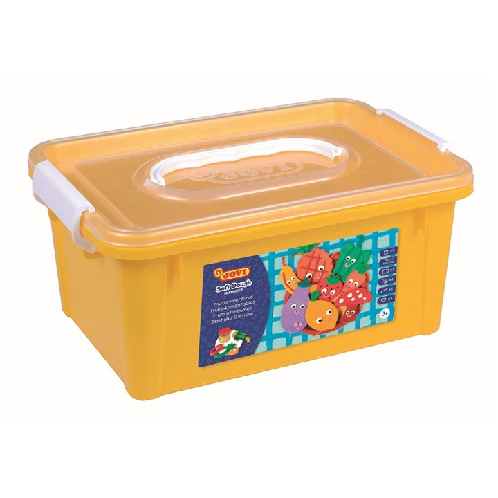 JOVI set di plastilina e strumenti nella valigetta Frutta