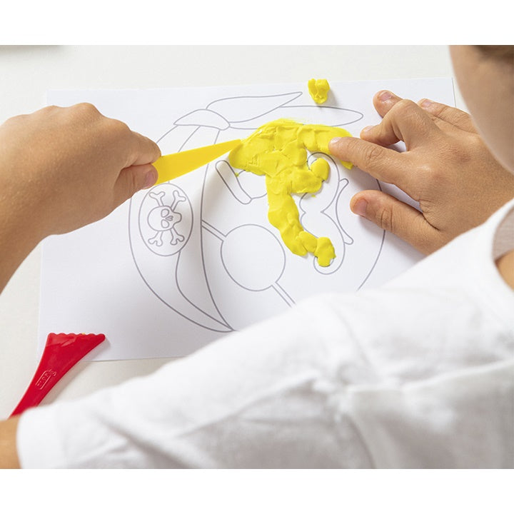 JOVI set Funny Emojis - dipingere con la plastilina