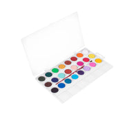 JOVI colori a tempera ad acquerello 24 pz con pennello (diametro 22 mm)