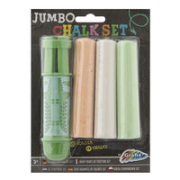 Gesso da marciapiede Jumbo con supporto 3 pz. – Verde