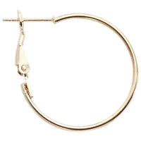 Orecchini a cerchio da 25 mm – Oro