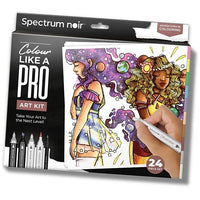Kit artistico per l'illustrazione ADVENTURES IN COLOURING