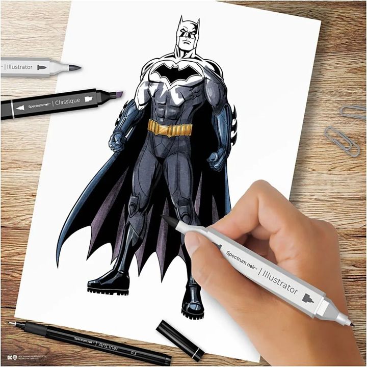 Kit artistico per l'illustrazione BATMAN