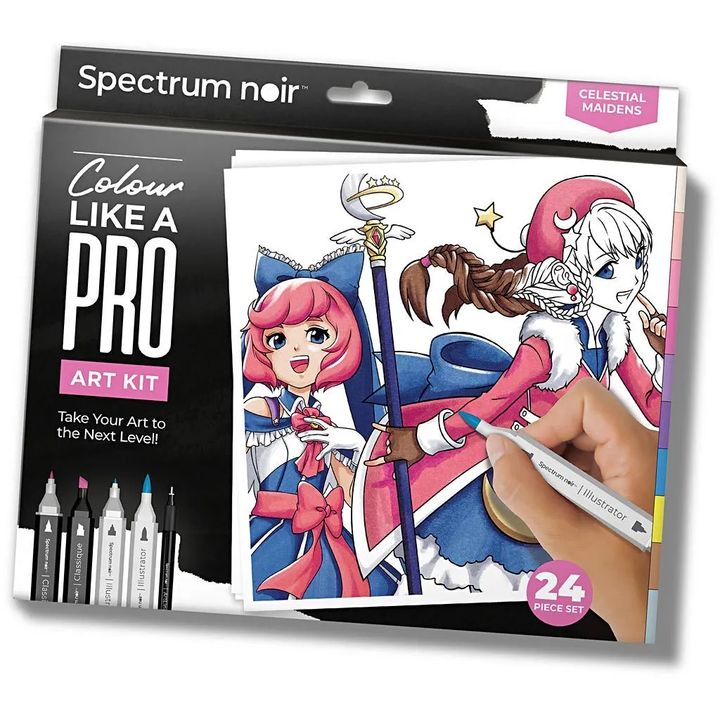 Kit artistico per l'illustrazione CELESTIAL MAIDENS