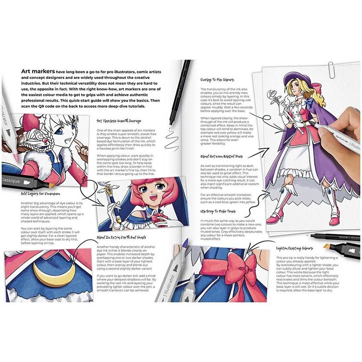 Kit artistico per l'illustrazione CELESTIAL MAIDENS
