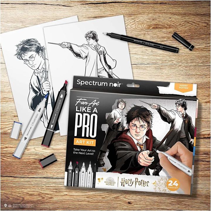 Kit artistico per l'illustrazione HARRY POTTER