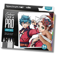 Kit artistico per l'illustrazione MANGA A COMIC HEROES