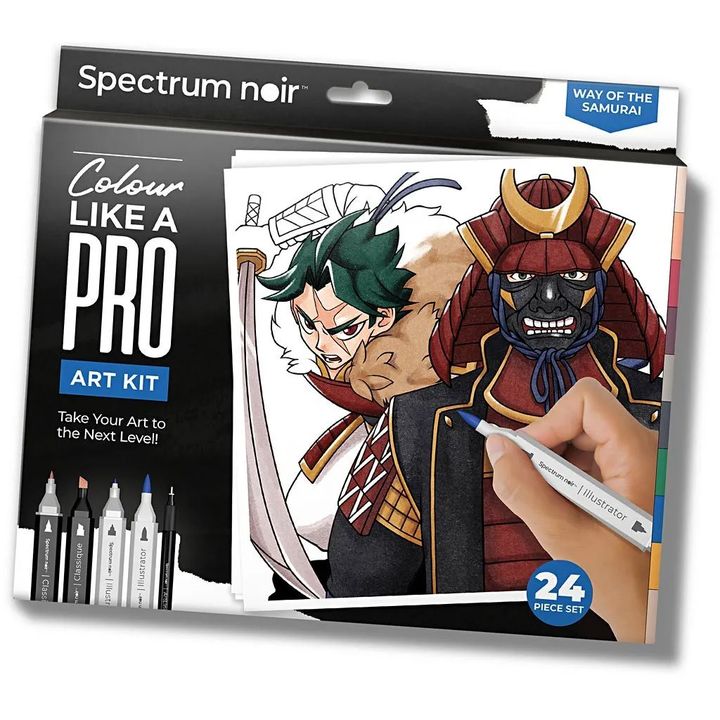Kit artistico per l'illustrazione WAY OF THE SAMURAI