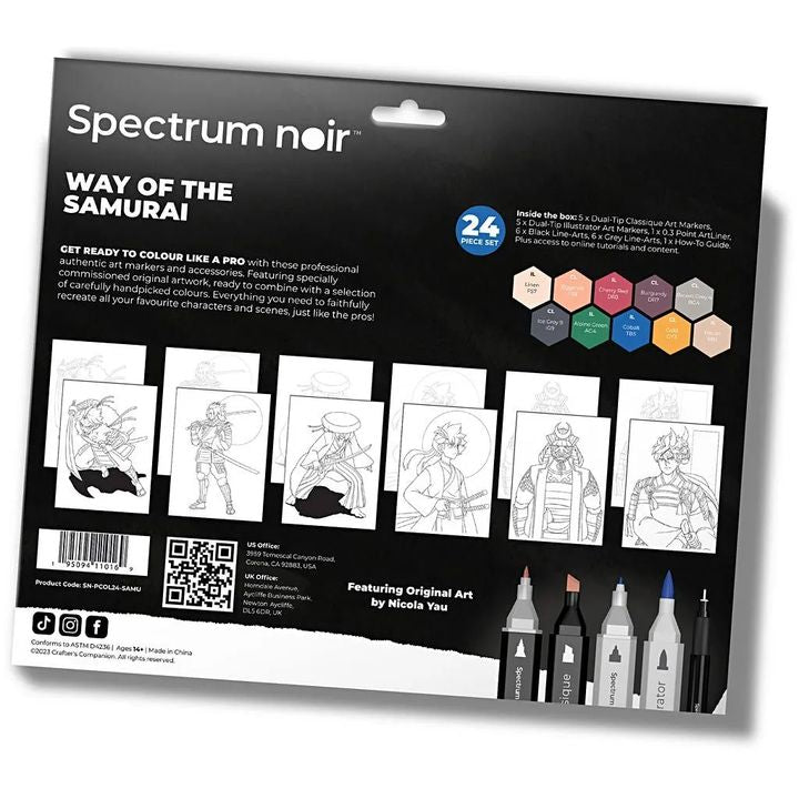 Kit artistico per l'illustrazione WAY OF THE SAMURAI