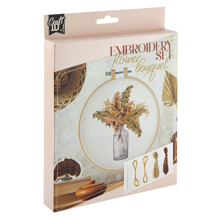 Kit da ricamo Vaso con fiori