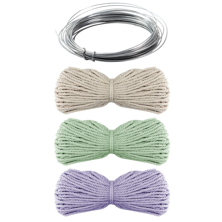 Kit di macramè per la decorazione di bottiglie