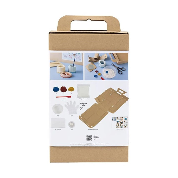 Kit per il casting creativo - Contenitori di cartone