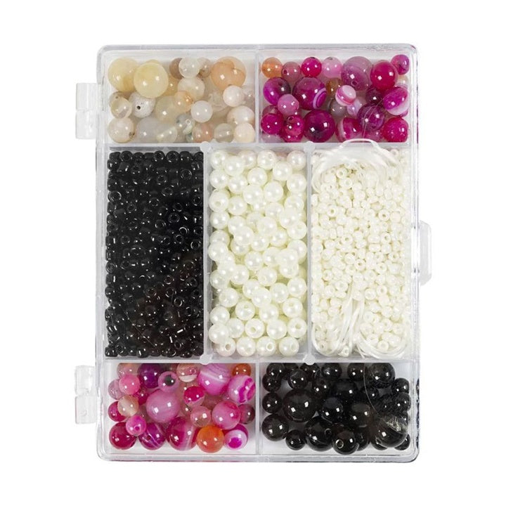 Kit per la creazione di gioielli creativi - Mix rosa