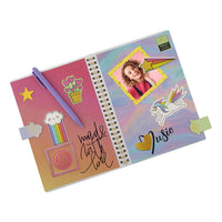 Kit per scrapbooking con diario