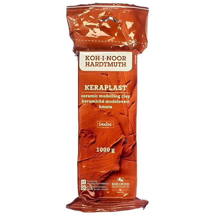 KOH-I-NOOR Keraplast Argilla da modellare 1000g – Bianco