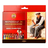 KOH-I-NOOR Mondeluz Matite acquerellabili / 24 pz.