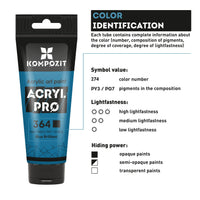 Vernice acrilica ACRYL PRO ART Kompozit 75 ml