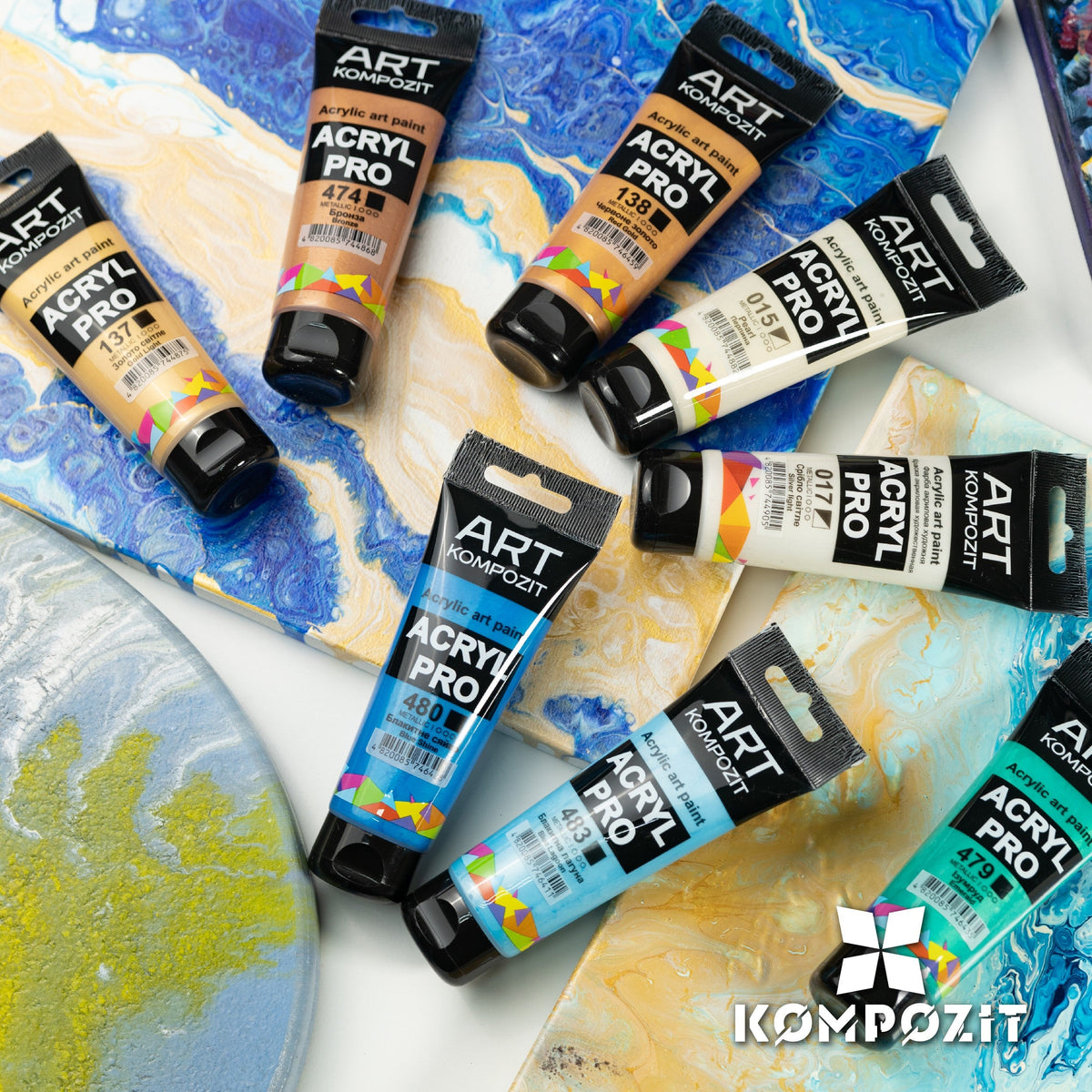 Vernice acrilica ACRYL PRO ART Kompozit 75 ml