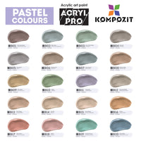 Vernice acrilica pastello ACRYL PRO ART Kompozit 75 ml