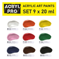 Set di vernici acriliche Kompozit ACRYL PRO