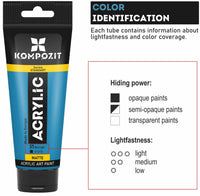 Colore acrilico STANDART Kompozit Metallic 75 ml